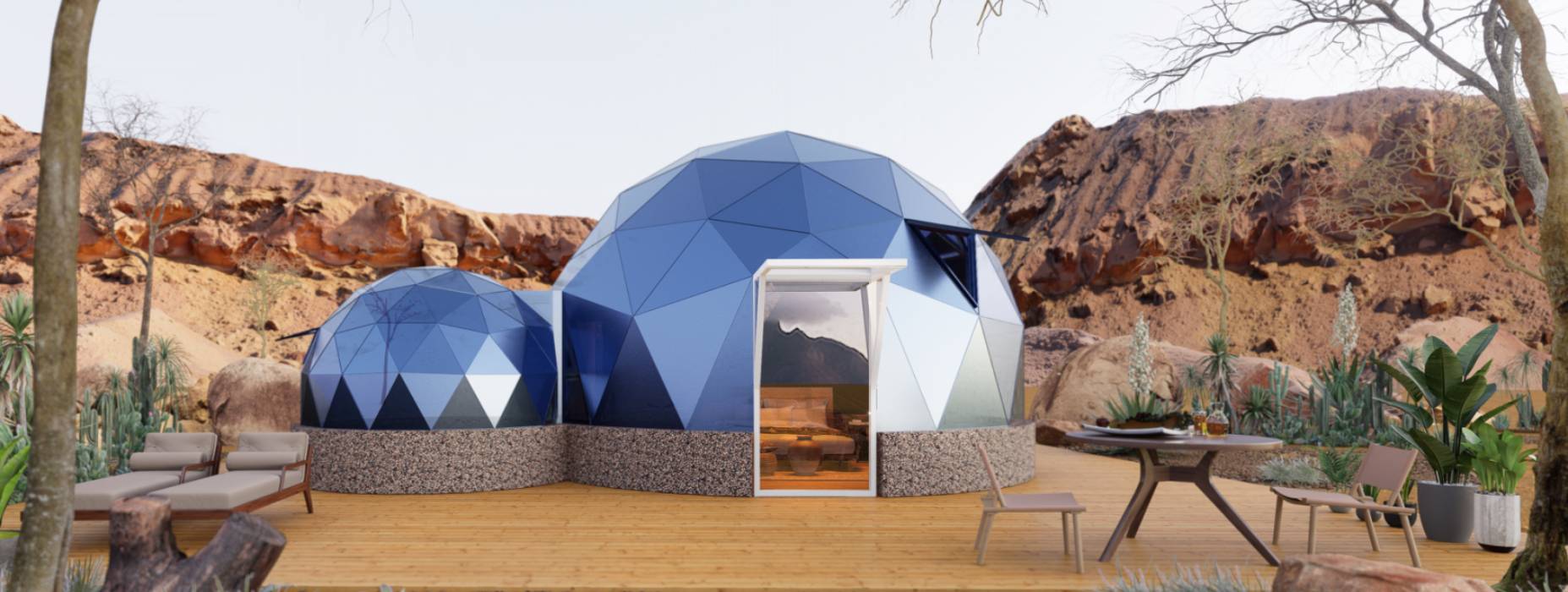 长春球形智能光伏玻璃星空房